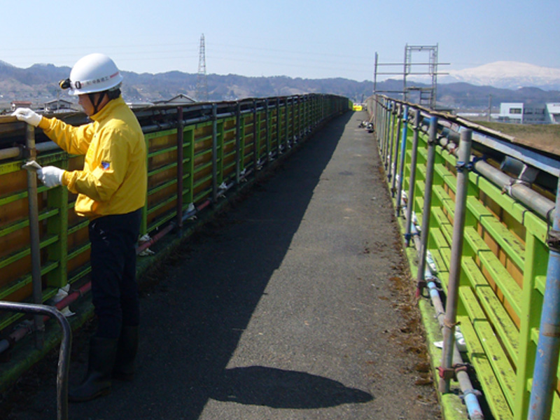 セーフティSKパネル足場